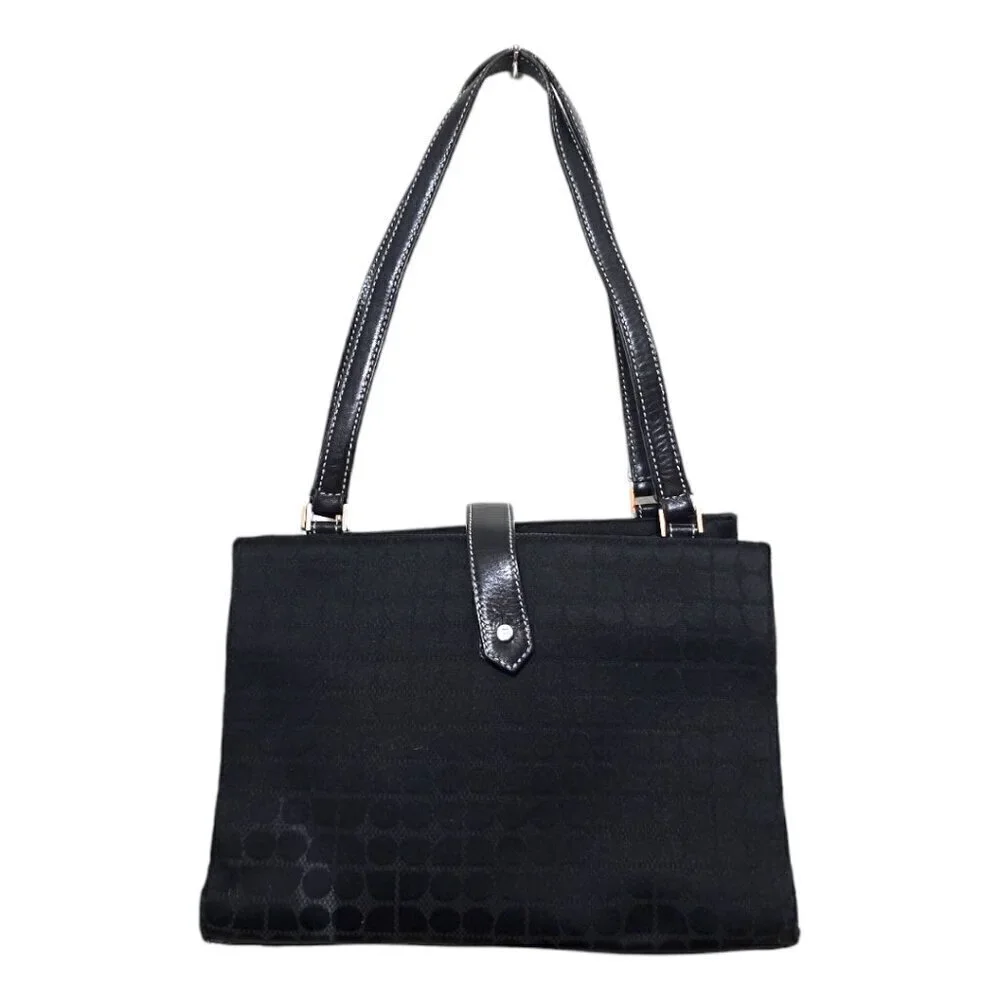 Kate Spade Vintage Black Dot Noel Sam Tote Shoulder Purse